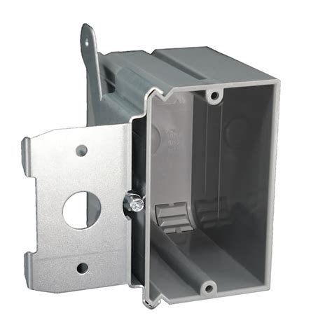 adjustable electrical gang box|single gang switch and outlet.